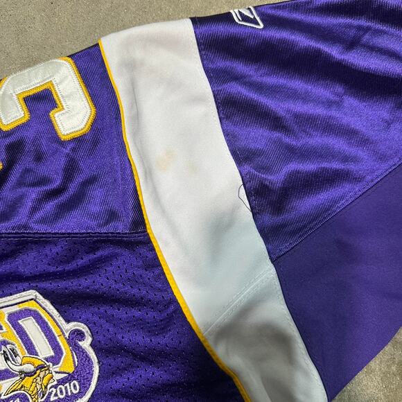 Reebok Minnesota Vikings NFL Jersey Size 52 Fully Stitched Football Chris Cook - Picture 5 of 7